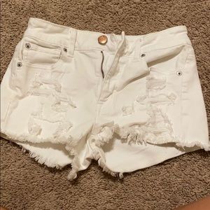 american eagle super stretch shorts